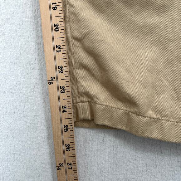 COS Straight Leg Twill Chino pants Men 30R Light Tan Elastic Pockets Lightweight - Picture 13 of 13